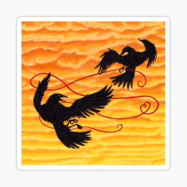 Fated Flight - Twilight Sticker