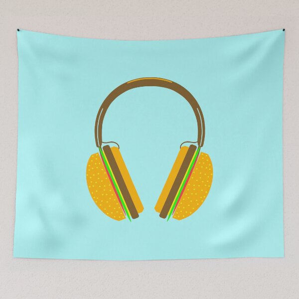 Item preview, Hamburger Headphones designed and sold by CafeCool.