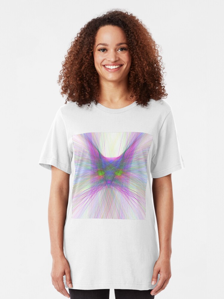 Alternate view of Sky Cat Slim Fit T-Shirt