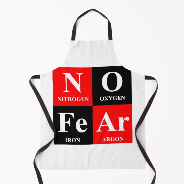 Item preview, No fear Chemistry Pun Periodic Table Science Funny designed and sold by WarmlyGreetings.