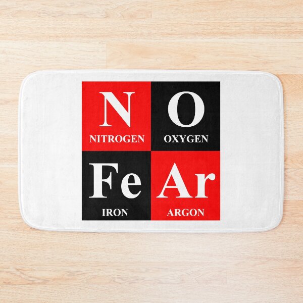 Item preview, No fear Chemistry Pun Periodic Table Science Funny  designed and sold by WarmlyGreetings.