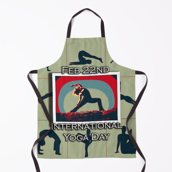 Item preview, I LOVE INTERNATIONAL YOGA DAY designed and sold by REALDesign-Shop.