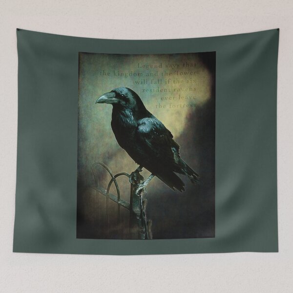 Item preview, Tower of London raven designed and sold by Trish Hart.