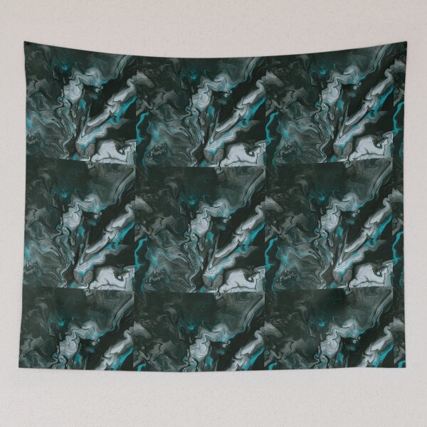 Item preview, Runny paint pattern designed and sold by Sandra Le Roux.