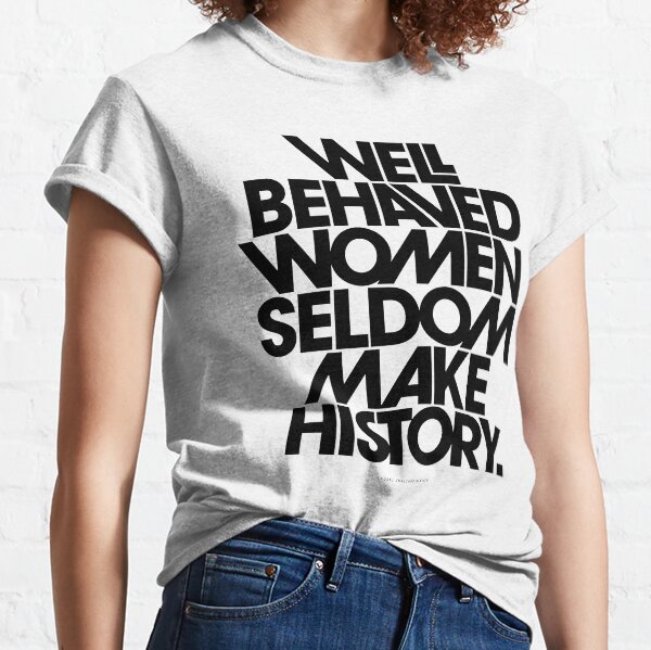 to black and pink quote Classic T-Shirt