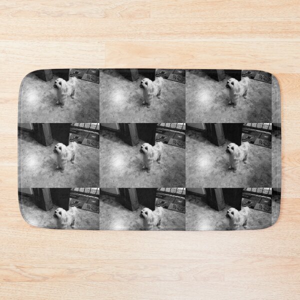 Item preview, Maltese in the Kitchen (in black and white) designed and sold by TM Art.