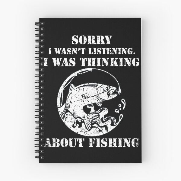 Item preview, Funny Fishing Lover Father Grandfather Sorry I Can't Talk I'm On Another Line designed and sold by 123428094.