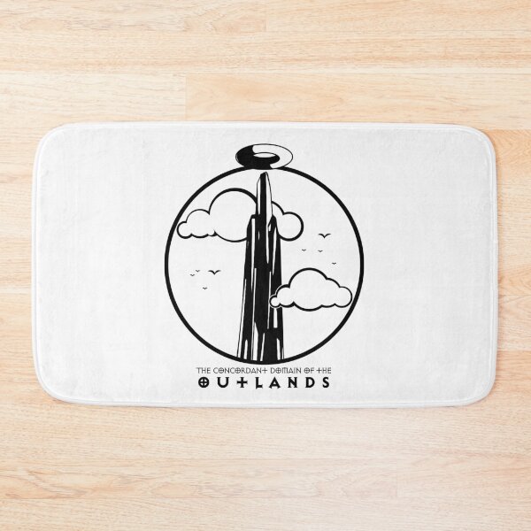 Item preview, The Concordant Domain of the Outlands (Black Graphic) designed and sold by Art by Papikins.