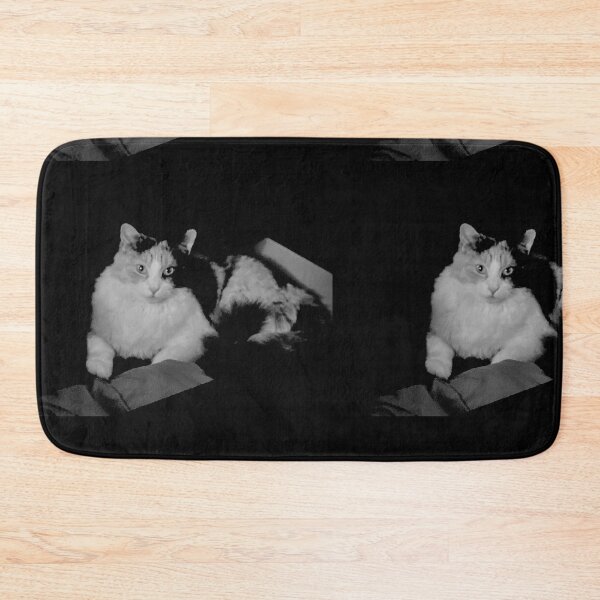 Item preview, Clothing Cat - Calico (in black and white) designed and sold by TM Art.
