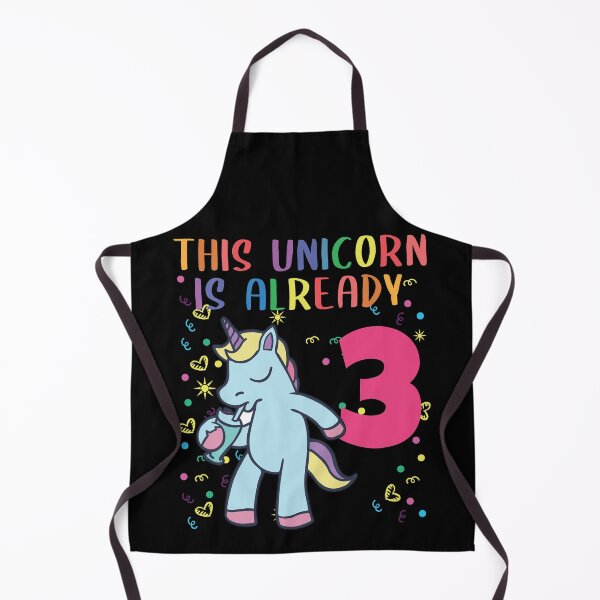 Item preview, Kids Unicorn 3 Years Old 3rd Birthday designed and sold by 123428094.