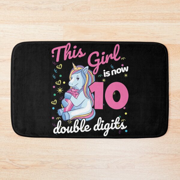 Item preview, 10th Birthday Gift Unicorn This Girl Is Now 10 Double Digits designed and sold by 123428094.