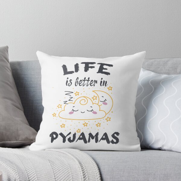 Item preview, Life is better in pyjamas designed and sold by samah82.