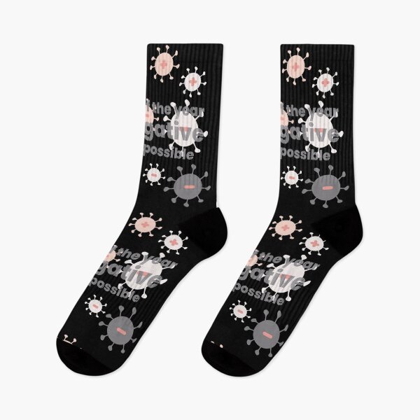 Item preview, Resolution of the year: stay negative as long as possible-black background designed and sold by CSouissi.