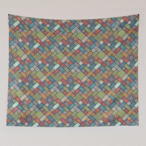 Item preview, Floral Tiles designed and sold by OrganicCharm.