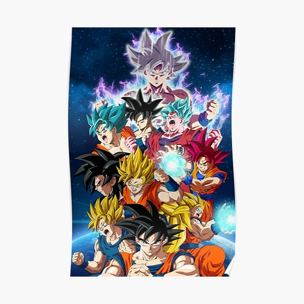 Dragon Ball Z Wall Art Redbubble