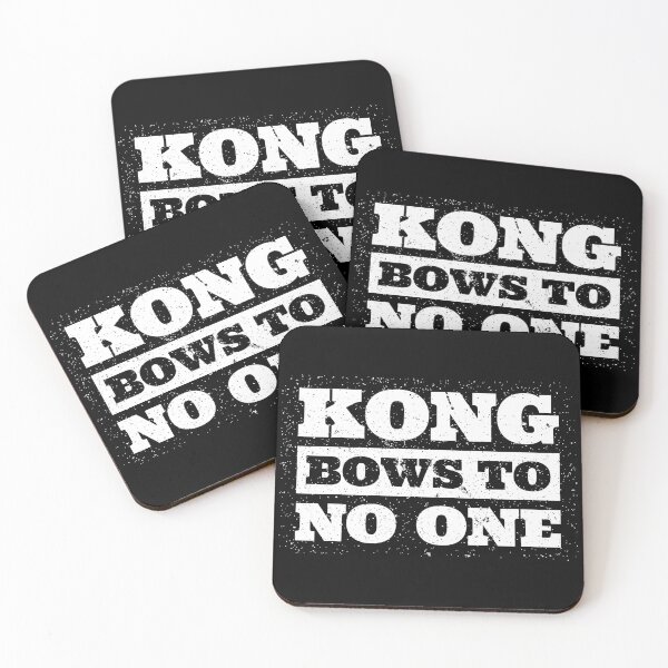 Item preview, Kong Bows To No One (White) designed and sold by BunnyPrinceDegn.