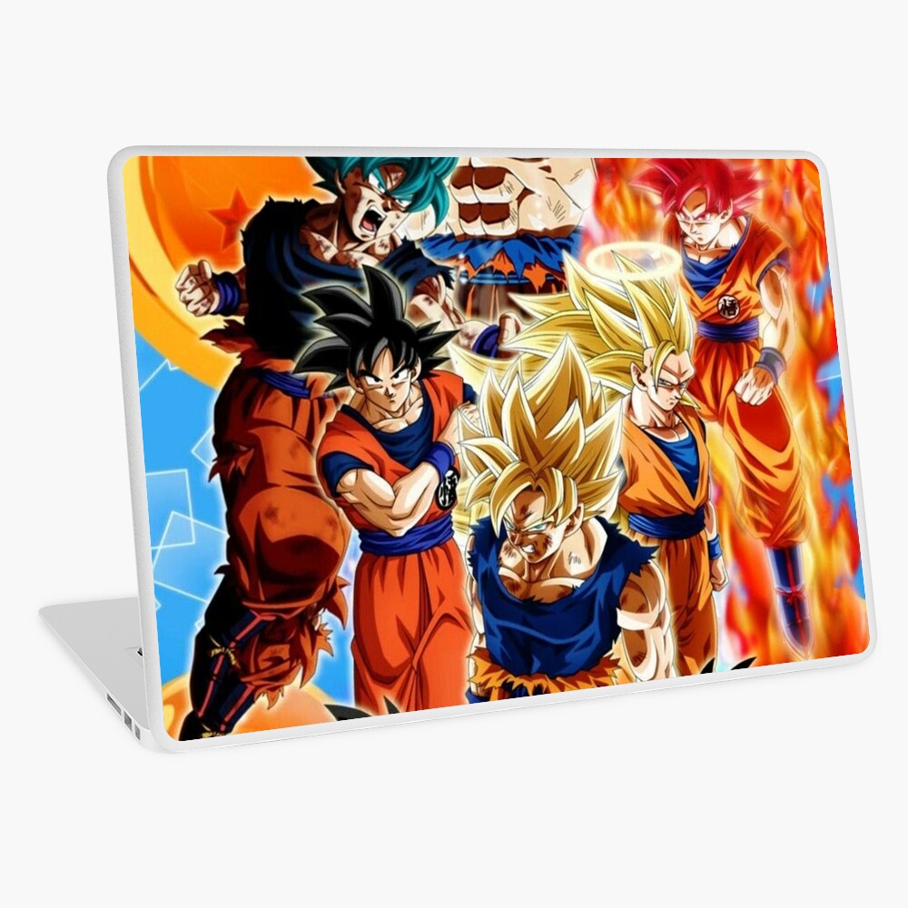 dragon ball z laptop skin