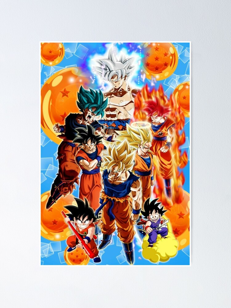Dragon Ball Z Poster By Reymednishop Redbubble