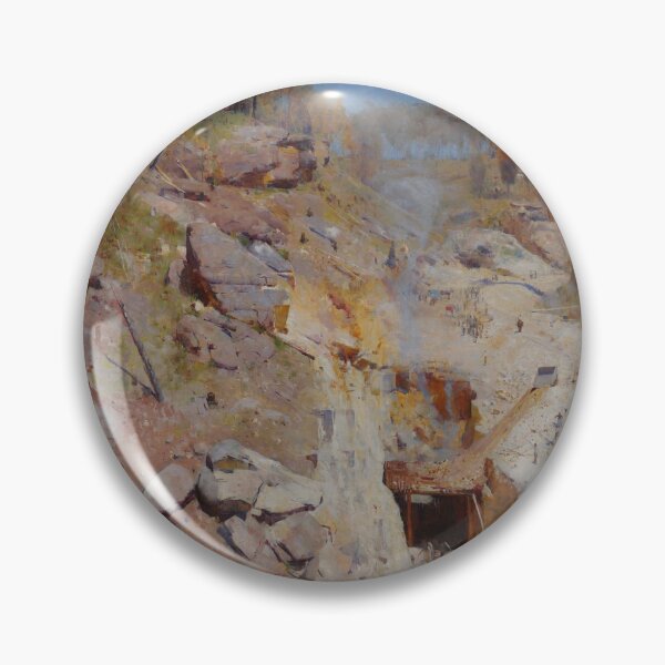 Item preview, Fire's on -  Arthur Streeton designed and sold by themasters.