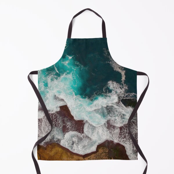 Item preview, Waves Breaking On the Rocks designed and sold by PosterpartyCo.