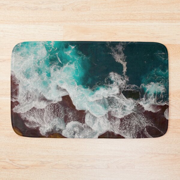 Item preview, Waves Breaking On the Rocks designed and sold by PosterpartyCo.