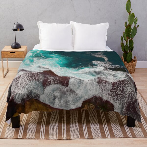 Item preview, Waves Breaking On the Rocks designed and sold by PosterpartyCo.