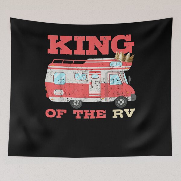 Item preview, Funny King Of The Rv Camper Van Family Camper Camp Rv designed and sold by shirleyfinley.
