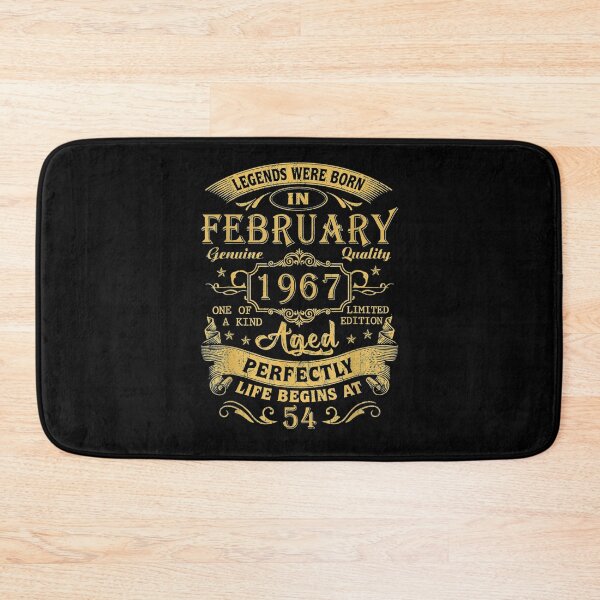 Item preview, Legends Were Born In February 1967 54th Birthday Gifts designed and sold by shirleyfinley.
