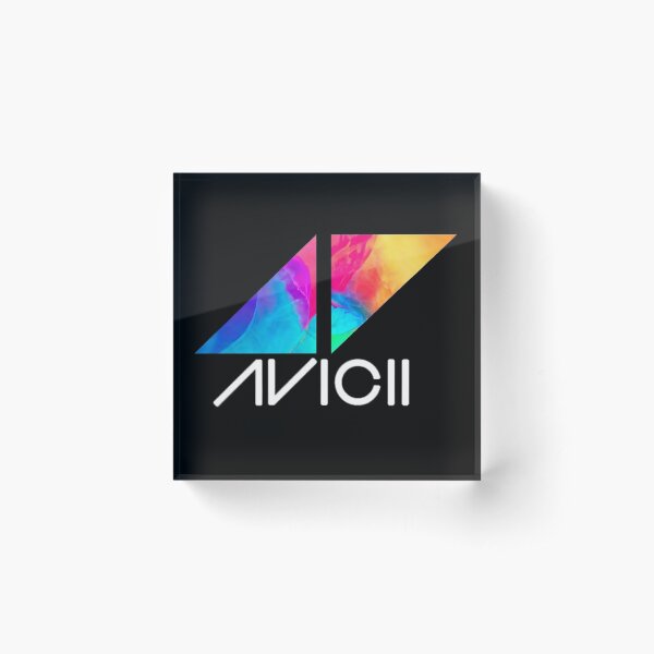◢◤Avicii Logo Acrylic Block