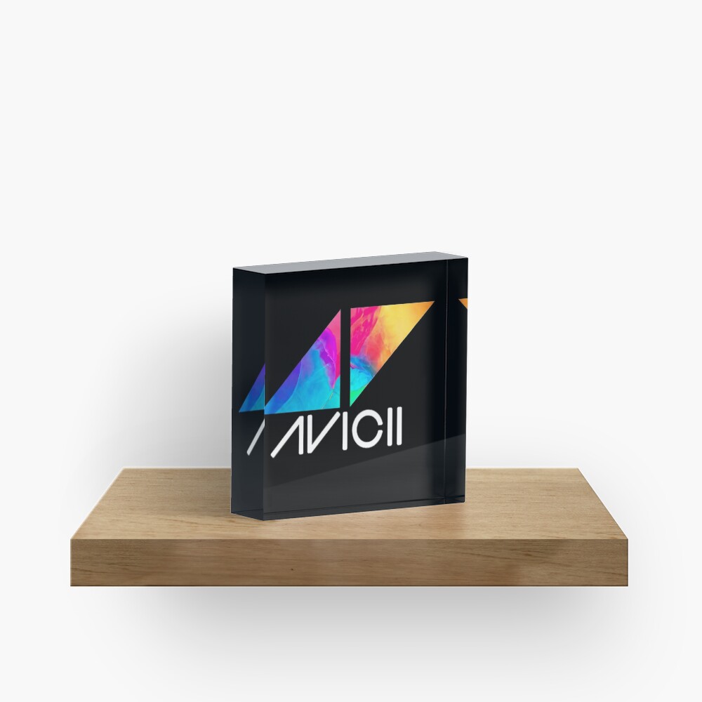 ◢◤Avicii Logo Acrylic Block