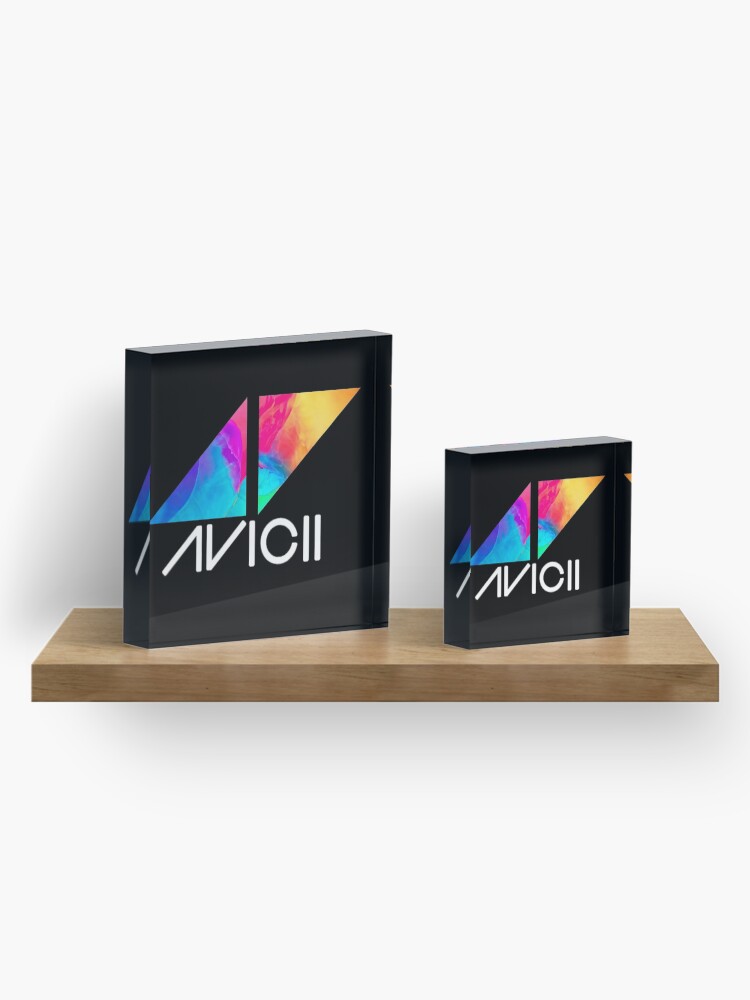 Alternate view of ◢◤Avicii Logo Acrylic Block