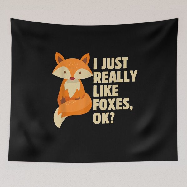Item preview, Mens Fox Lovers I Just Really Like Foxes Okay? Animal Lovers designed and sold by shirleyfinley.