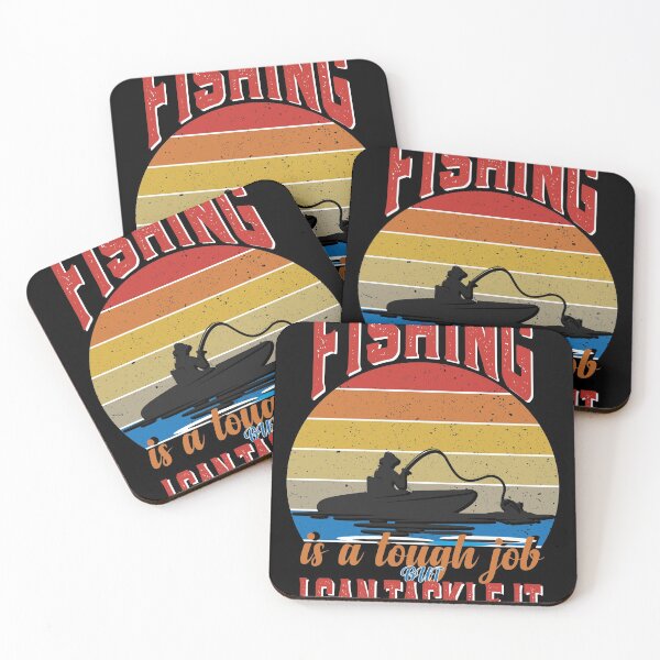 Item preview, Fishing Is a Tough Job but I Can Tackle It designed and sold by ADAMYASS.