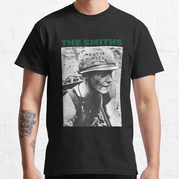 The Smiths Meat Is Murder Punk Rock Morissey Retro Unisexe T T-shirt classique
