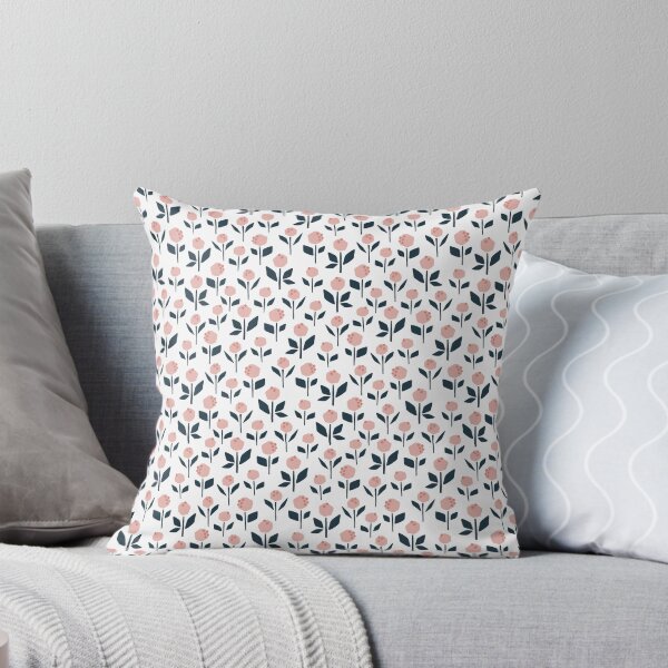 Item preview, peach floral pattern designed and sold by Baaee.