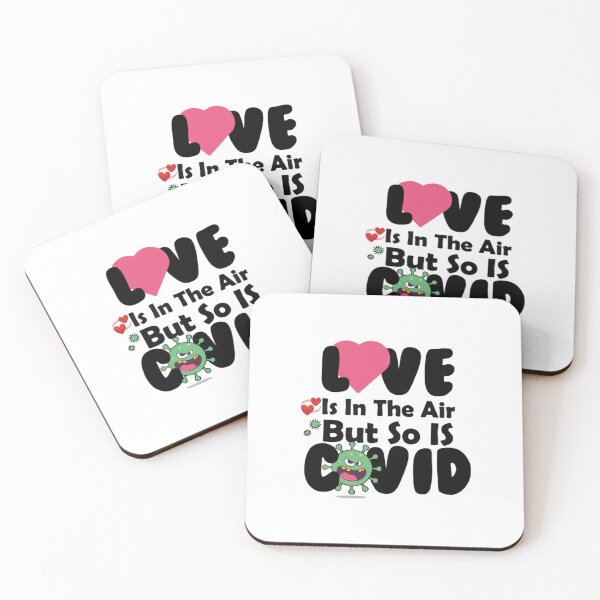 Item preview, Love Is In The Air But So Is Covid Valentine Day Quarantine designed and sold by AkersCoe.
