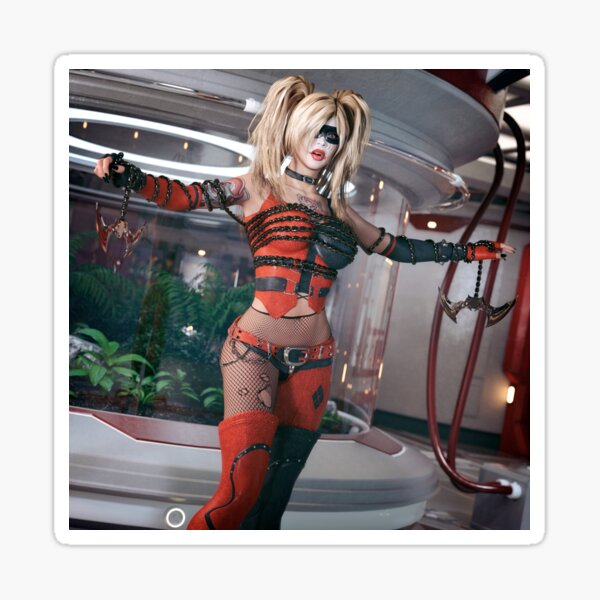 Harlequin Sticker