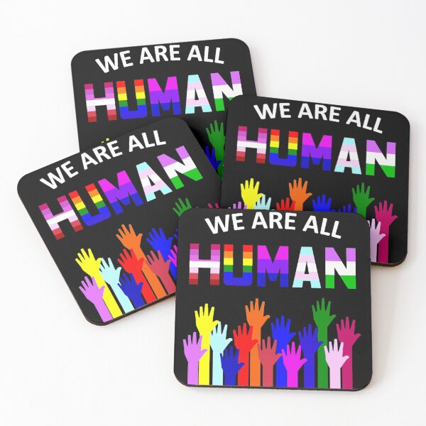 Item preview, We Are All Human designed and sold by KenjiDesign.