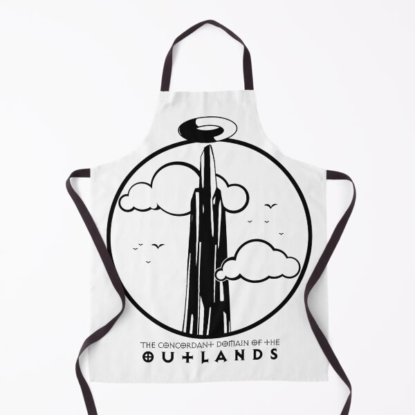 Item preview, The Concordant Domain of the Outlands (Black Graphic) designed and sold by Art by Papikins.