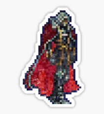 Alucard Vintage Pixels Sticker