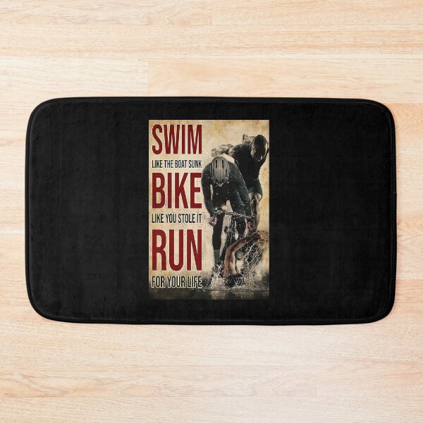 Item preview, Cycling Swim like the boat sunk bike like you stole it run for your life designed and sold by Cisnerosf97.