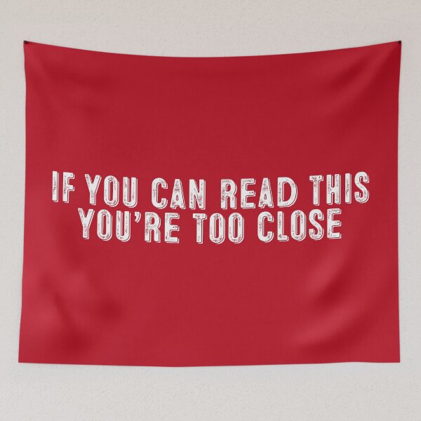 Item preview, If You Can Read This You're Too Close Scamdemic designed and sold by Sour Soul.
