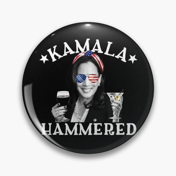 Artikelvorschau, Kamala Hammered 4th Of July Drinking Vice President Harris Gear entworfen und verkauft von DynamicDesign.