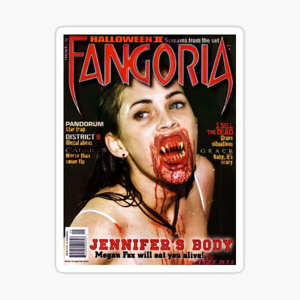 Jennifer's Body Megan Fox Magazine Cover Sticker