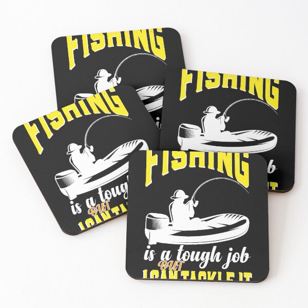 Item preview, Fishing Is a Tough Job but I Can Tackle It designed and sold by ADAMYASS.