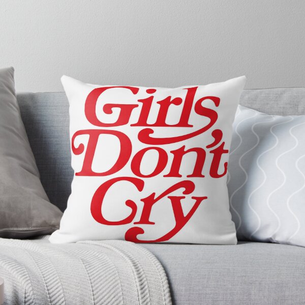 Girls Don't Cry Logo Pillow Red - SS21 - US