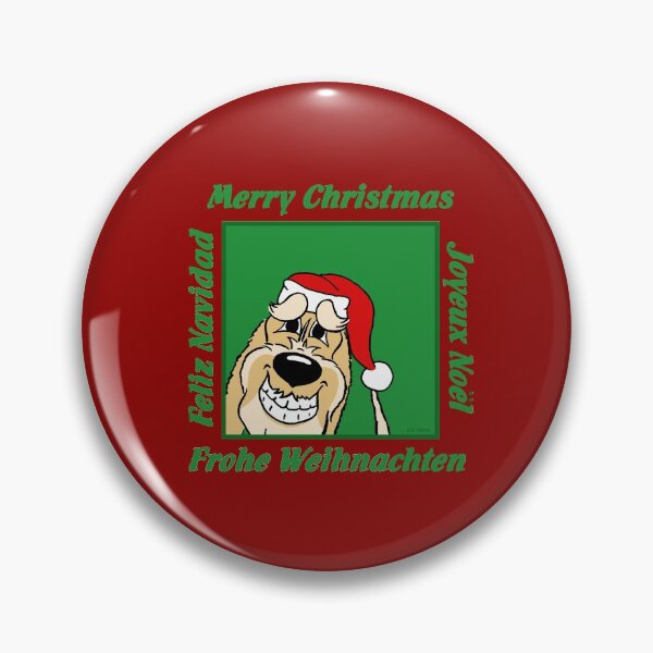 Item preview, Spinone Italiano Christmas designed and sold by LivHana.