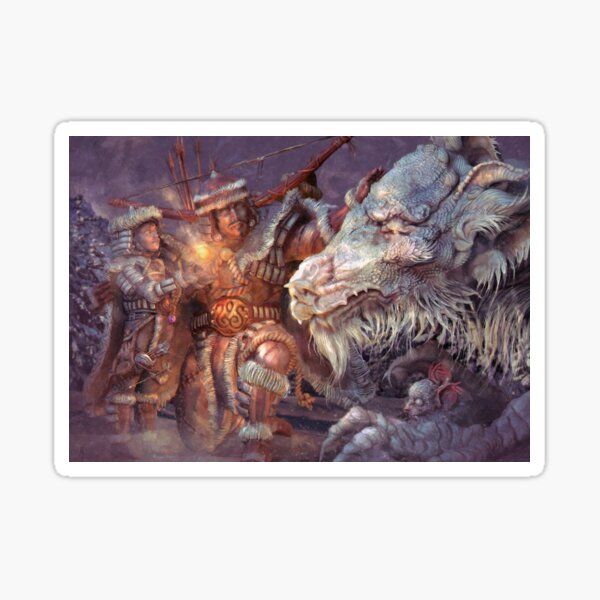 Meeting the Elder Dragon Sticker