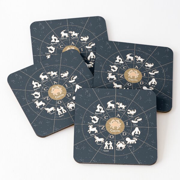 Item preview, Cancer, Zodiac, Astrology, Horoscope, Stars, Sun-and-moon. Birthday, Valentines-day, Holidays, designed and sold by PrintedDreams.