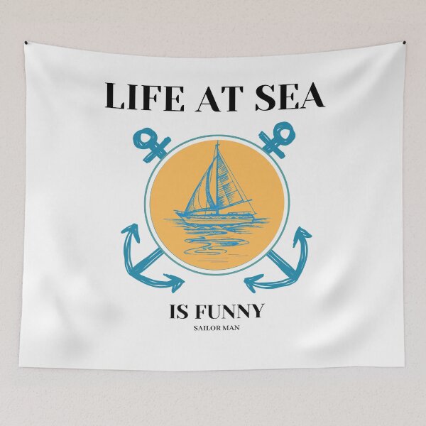 Item preview, Life at sea is funny  designed and sold by Ram545.